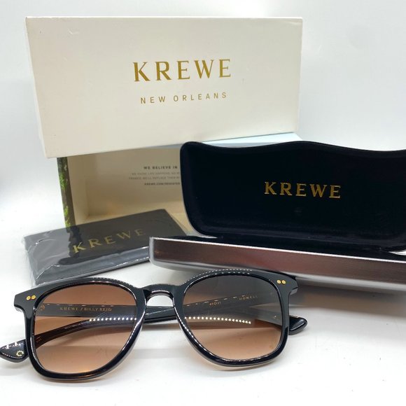KREWE Accessories - KREWE NIB New Orleans Howell Black Tea Sunglasses